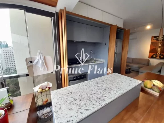 Imagem Flat disponível para locação no Central Park Flat Jardins, com 62m², 1 dormitório e 2 vagas