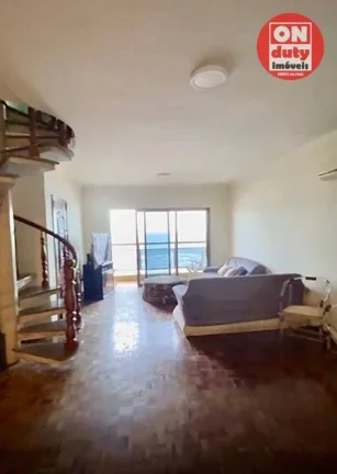 Imagem Cobertura com 4 dormitórios à venda, 380 m² por R$ 4.999.999,00 - Pompéia - Santos/SP