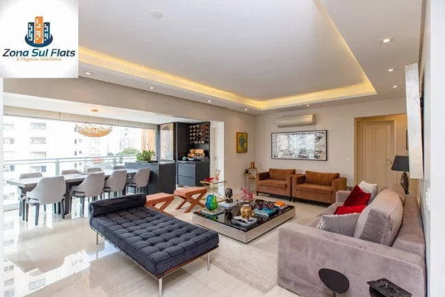 Foto do imóvel Apartamento à Venda Em Moema Pássaros Com 3 Suítes e 3 Vagas - Varanda Gourmet em AVENIDA IBIJAÚ