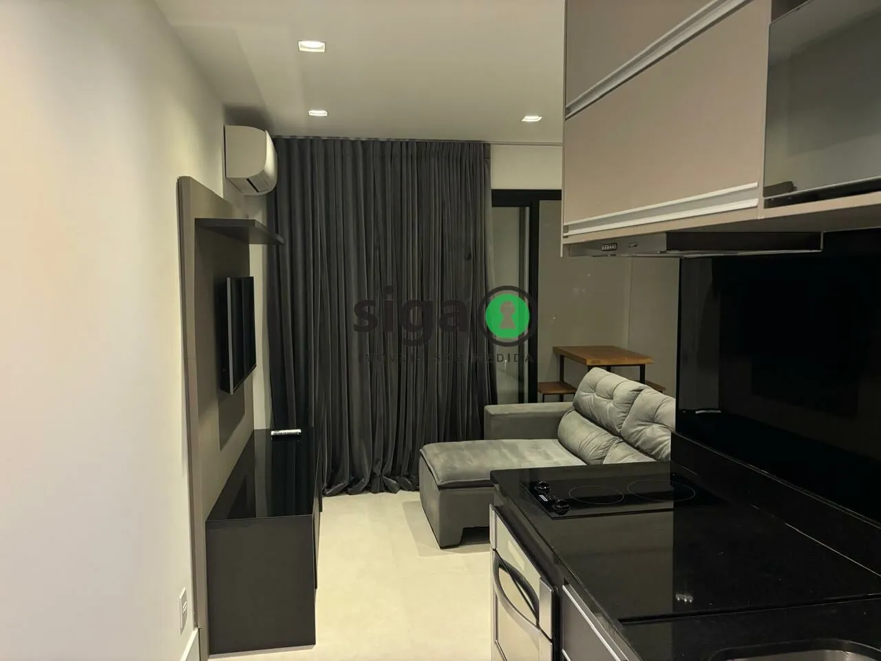 Imagem Apartamento de 38 metros 1 dormitório 1 vaga para locação no Campo Belo