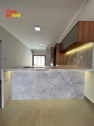 Imagem Imperdível oportunidade de adquirir casa em condomínio na Reserva Imperial, Ribeirão Preto-SP! 3 quartos, 3 suítes, 2 salas, 4 banheiros, 4 vagas de garagem e 151,50 m² de área. Visite agora! Quer Imóvel Negócios Imobiliários!