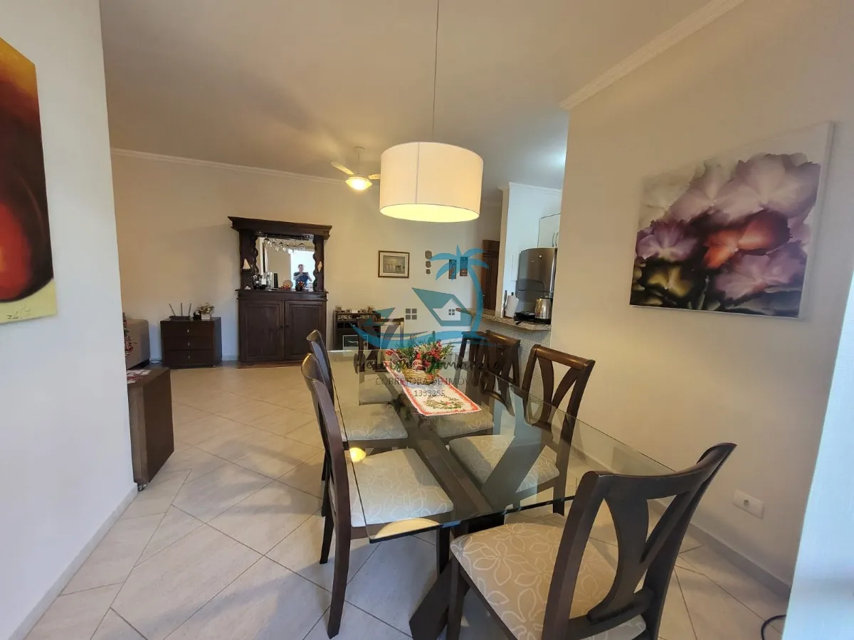 Imagem Apartamento com 3 dormitórios, MOBILIADO a venda em Ubatuba com localização privilegiada no bairro de Itaguá.- 300 metros da orla.
