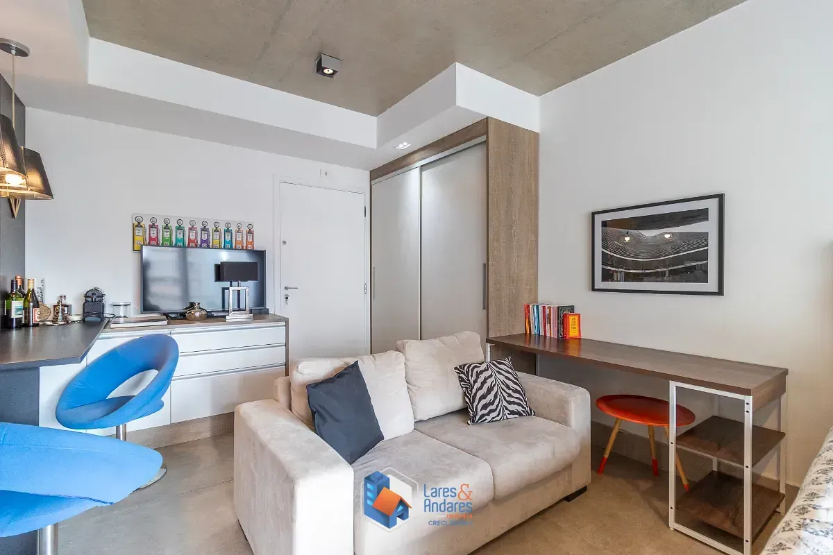 Imagem Apartamento para venda em Vila Olímpia com 1 quarto, 35m²