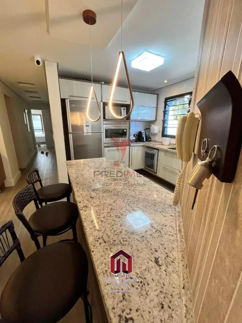 Imagem Bellamare Res, Apartamento 3 quartos um Suite Bairro Coqueiros Florianópolis