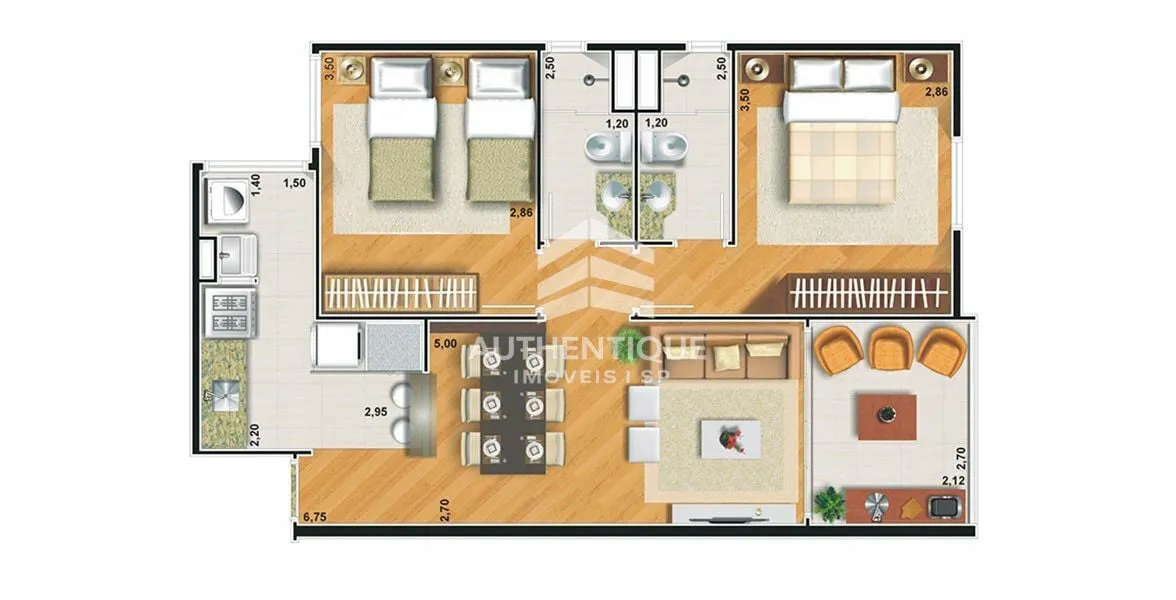 Imagem LIGURIA DEMARCHI SBC - Apartamento à venda no bairro Demarchi - São Bernardo do Campo/SP
