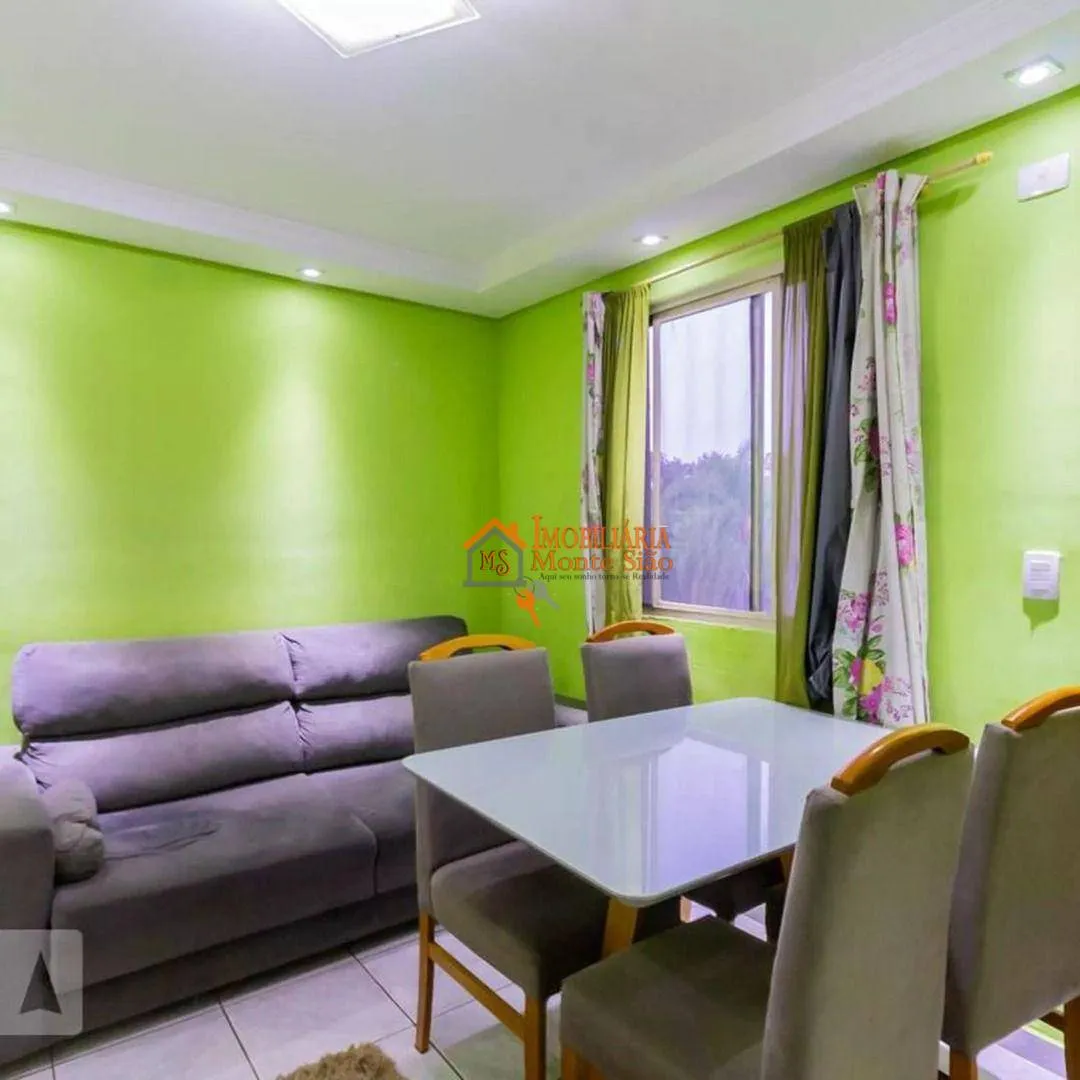 Imagem Apartamento com 2 dormitórios à venda, 45 m² por R$ 310.000,00 - Parque Cecap - Guarulhos/SP