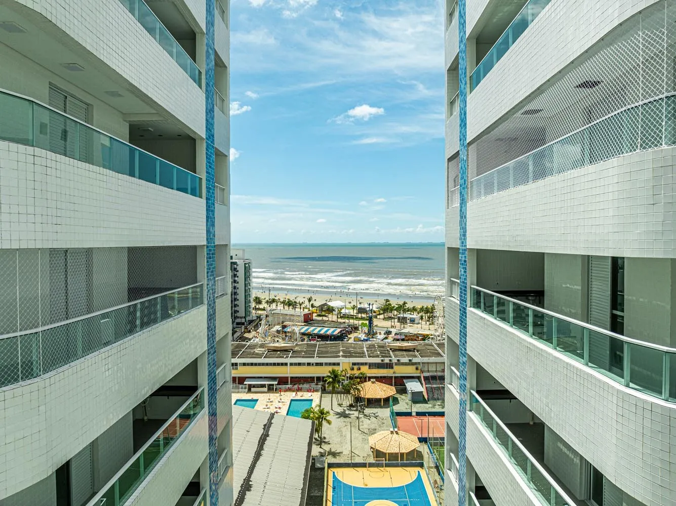 Imagem Apartamento para Venda em Praia Grande, Ocian, 2 dormitórios, 1 suíte, 1 banheiro, 1 vaga