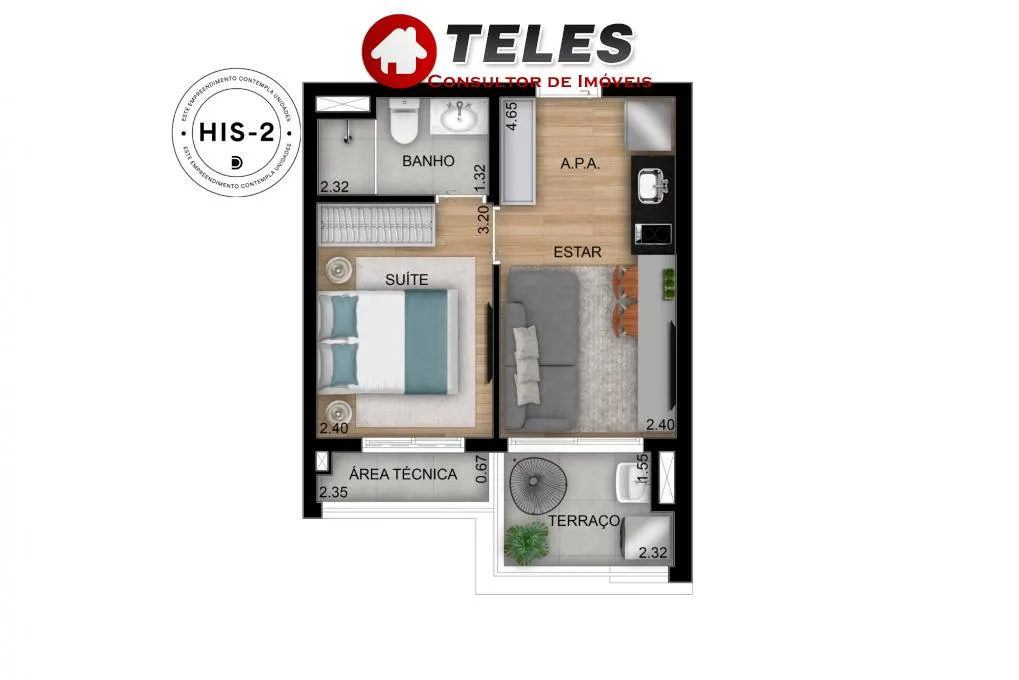 Imagem Apartamento pronto para morar Vila Guilhermina