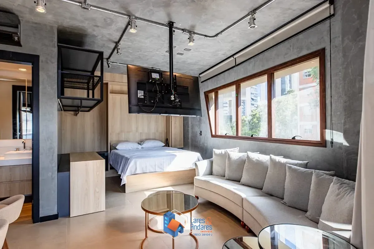 Imagem Apartamento para venda em Vila Olímpia com 1 quarto, sendo 1 suíte, 49m²