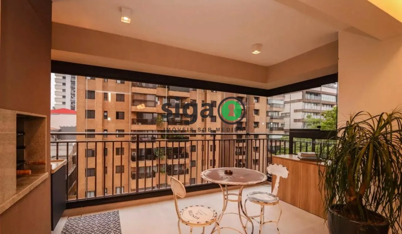 Imagem Apartamento com 2 suítes e varanda com churrasqueira, pronto para morar