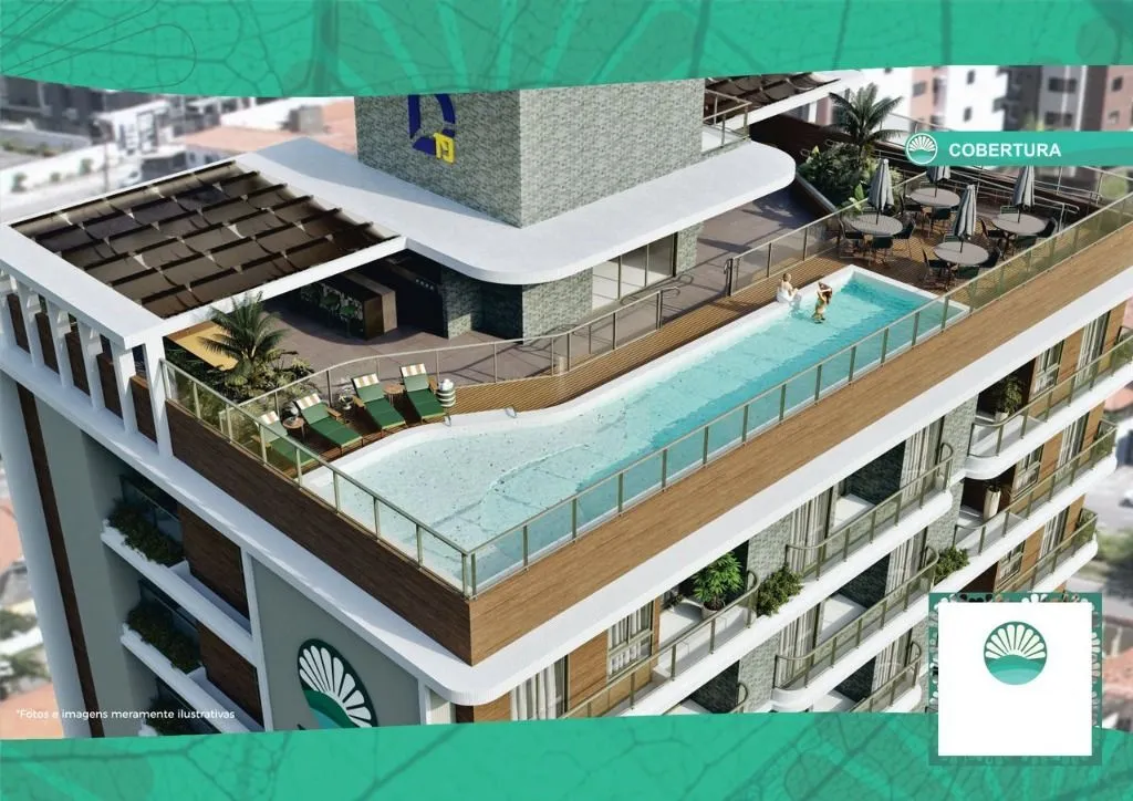 Imagem Apartamento à venda, 58 m² por R$ 808.997,00 - Jardim Oceania - João Pessoa/PB