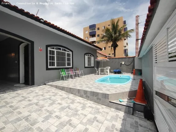 Imagem Casa para Venda em Mongaguá, Balaneario Itaoca, 3 dormitórios, 1 suíte, 3 banheiros, 2 vagas
