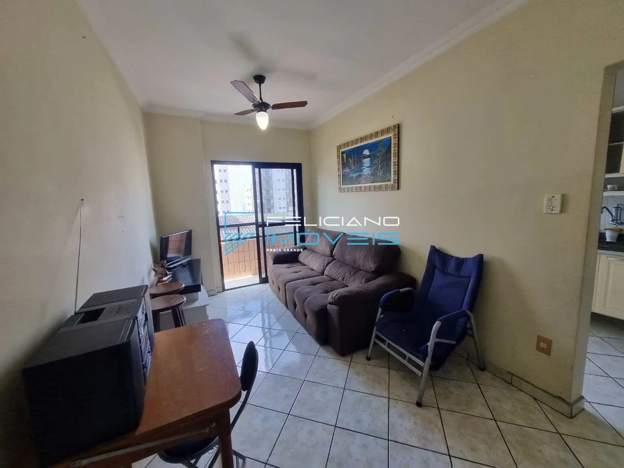 Imagem Apartamento com 1 quarto, Guilhermina, Praia Grande - R$ 315 mil, Cod: 7104