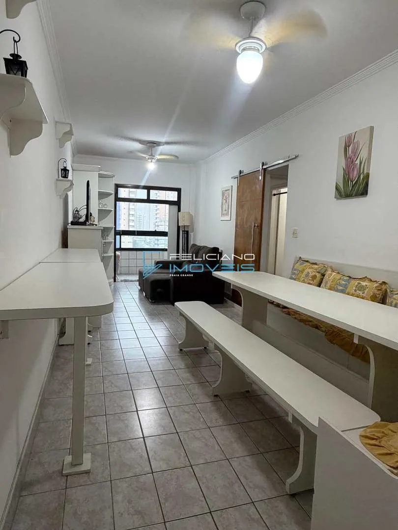 Imagem Apartamento com 2 quartos, Aviação, Praia Grande - R$ 385 mil, Cod: 7269