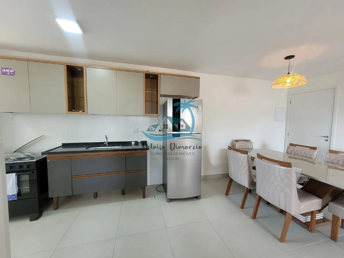 Imagem Belíssimo apartamento novo e mobiliado à venda no Acaraú (Tenório), em Ubatuba