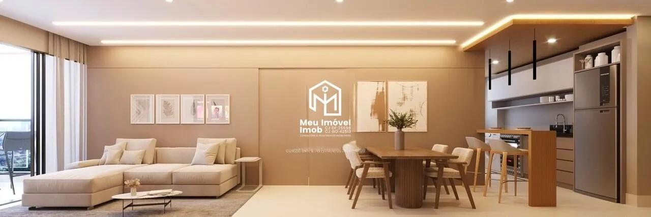 Imagem Apartamento 2 Quartos 1 Suíte 1 Vaga 61,78m² Luziânia