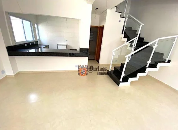 Imagem Sobrado com 4 dormitórios à venda, 126 m² por R$ 1.100.000,00 - Chácara Faggion - Suzano/SP