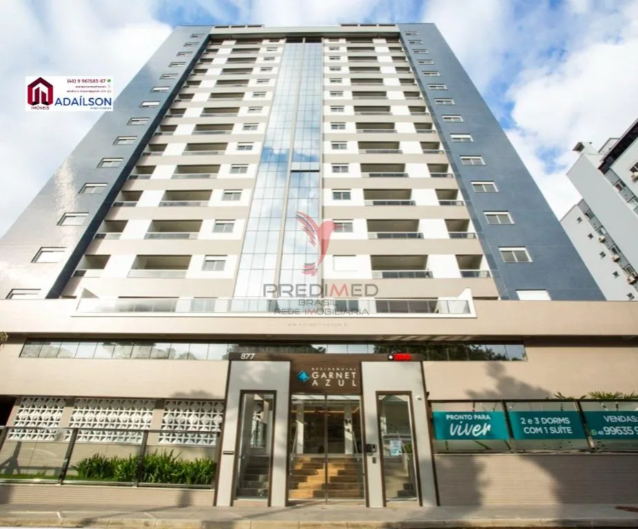 Imagem Residencial Garnet Azul APTOS 2 E 3Dorm Bairro Campinas São Jose SC