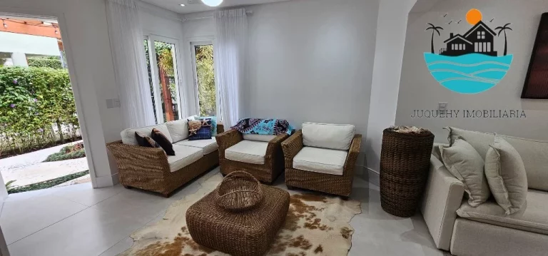 Imagem Casa para locação de Temporada em Juquehy com 4 dormitórios, 2 suítes, jacuzzi, churrasqueira, 60m da praia, max. 9 pessoas. | Juquehy Imobiliária