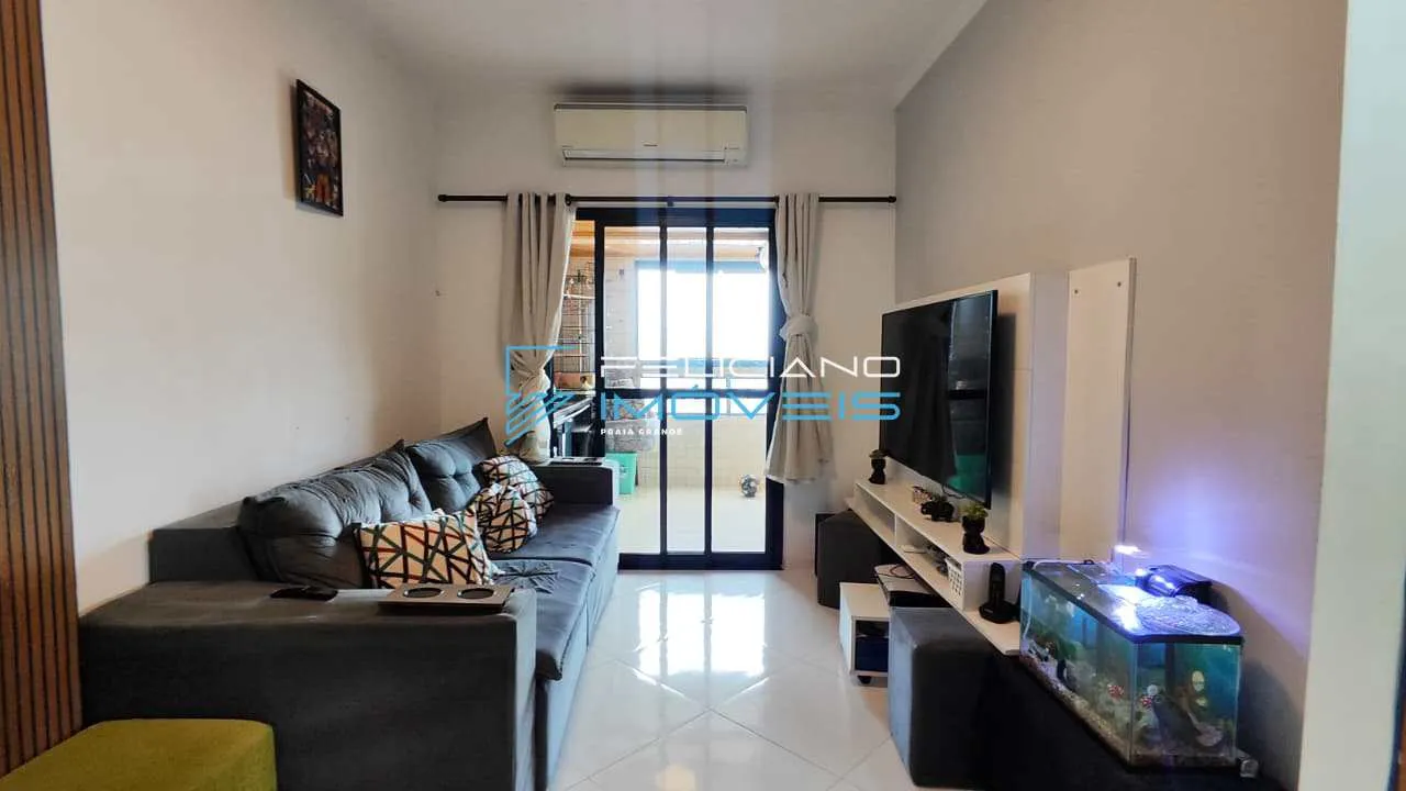 Imagem Apartamento com 2 quartos, Guilhermina, Praia Grande - R$ 530 mil, Cod: 7382
