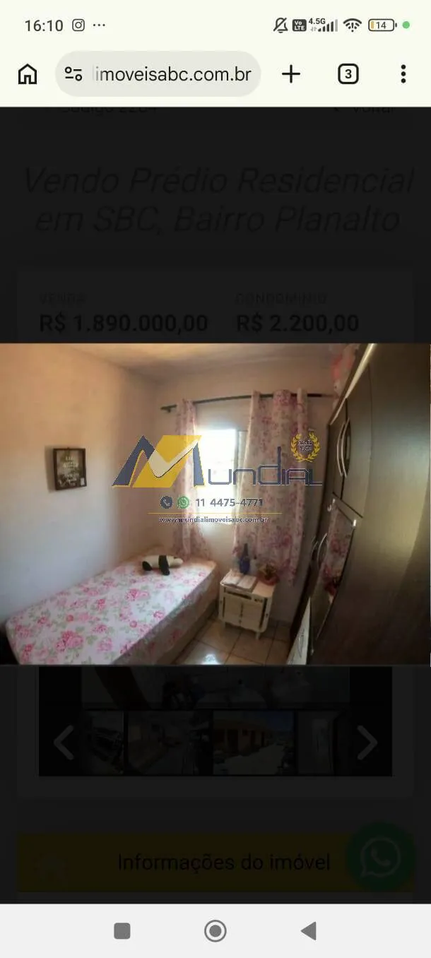 Imagem Casa com 3 Dormitórios e 5 Vagas | 100 m² | Santo André