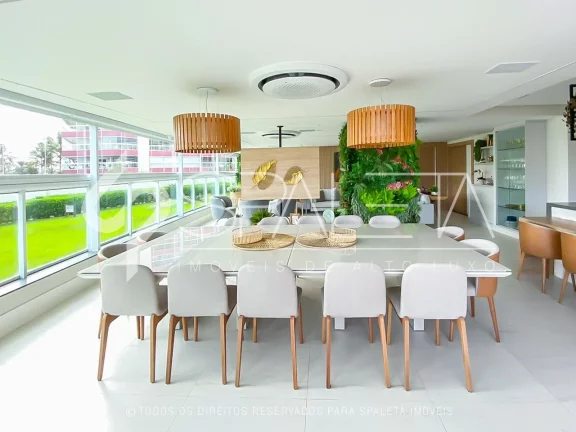 Imagem Luxuoso apartamento garden com 471 m² incrivelmente mobiliado à venda em Riviera de São Lourenço