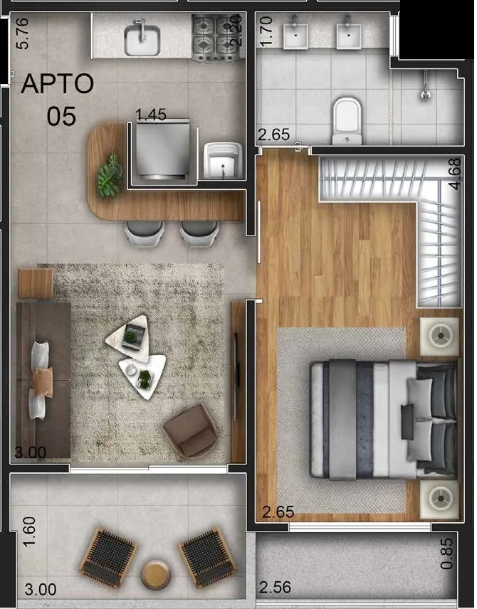 Imagem Apartamento à venda no bairro Park Lozandes - Goiânia/GO