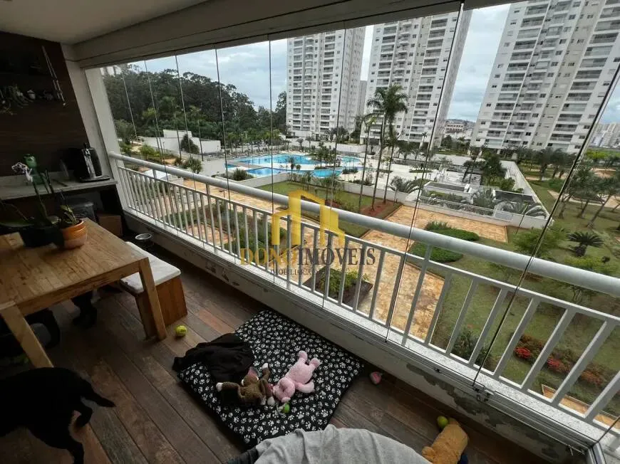Imagem Apto venda com 107m vista piscina Cond Ânima Clube Vila Lusitânia SBC
