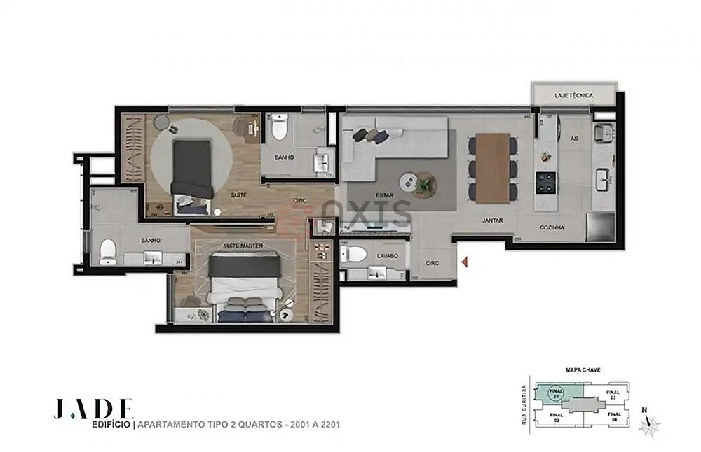 Imagem Apartamento 3 quartos em Lourdes - Lazer completo