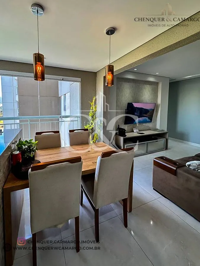 Imagem Apartamento à venda no Naturale Jundiaí, 70m², andar alto, vista Serra do Japi e 2 vagas