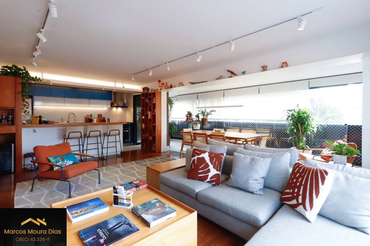 Imagem Apartamento com 3 suítes, Varanda Gourmet, 2 Vagas de Garagem no Sumaré. Edifício com Lazer e Portaria 24hs