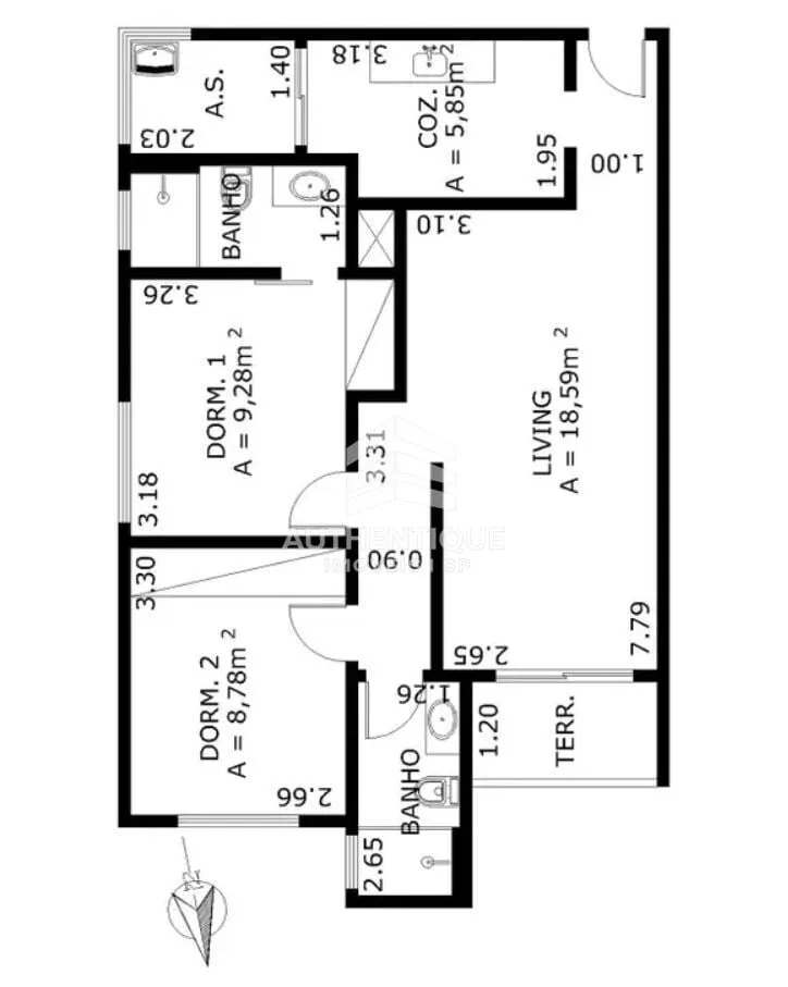 Imagem NOVO ITAIM - Apartamento à venda no bairro Itaim Bibi - São Paulo/SP, Zona Sul
