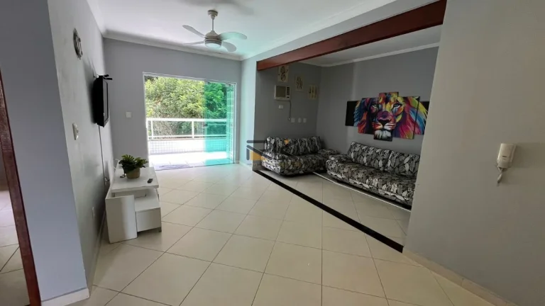Imagem Cobertura Duplex Praia Grande em Ubatuba-SP com 3 dormitórios,sendo 2 suítes,varanda gourmet com churrasqueira,2 vagas de garagem