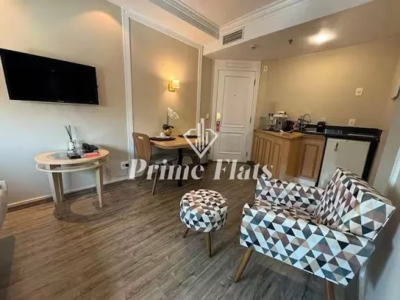 Imagem Flat disponível para locação no Hotel The Universe Paulista by Intercity na Bela Vista, com 30m², 1 dormitório e 1 vaga