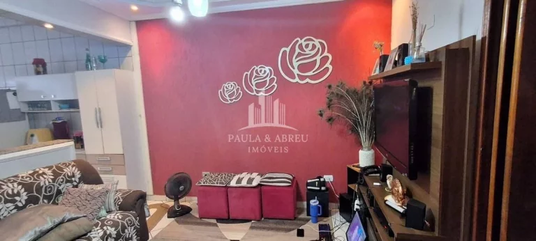 Imagem Sobrado 125m² ao Lado Colégio Barão de Mauá, 2 Dormitórios, 2 Banheiros, 4 Vagas, Churrasqueira no Vila Vitória, Mauá-SP