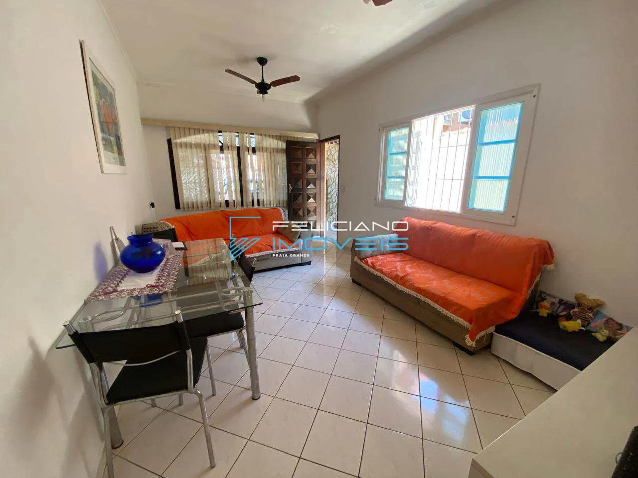 Foto do imóvel Casa com 2 quartos, Caiçara, Praia Grande - R$ 450 mil, Cod: 5587 em Rua Maria Beltrame Borloni