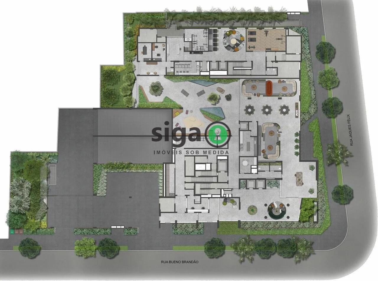 Imagem Cobertura Duplex à venda na Vila Nova Conceição de 923 m² com 5 Suítes e 7 Vagas - São Paulo