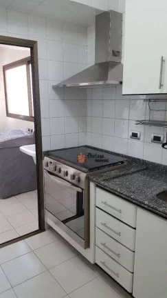 Imagem Apartamento com 3 dormitórios para alugar, 100 m² por R$ 6.060/mês - Vila Bastos - Santo André/SP