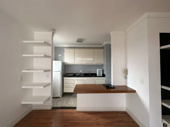 Imagem Aluguel de Apartamento de 1 Quarto com 1 Vaga na Garagem em Sumarezinho, São Paulo-SP - 48m²