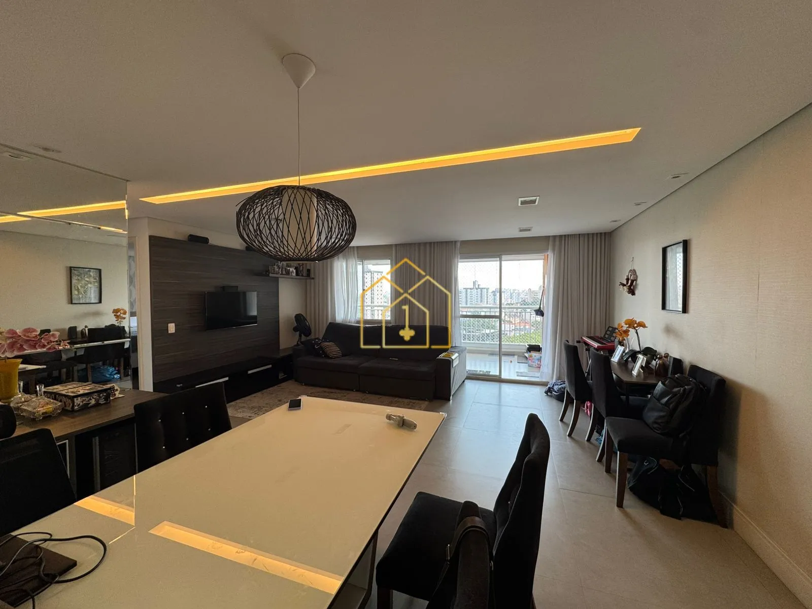Foto do imóvel Apartamento à venda 93m² 2 quartos 1 suíte 2 vagas | Vila Valparaíso - Santo André - SP