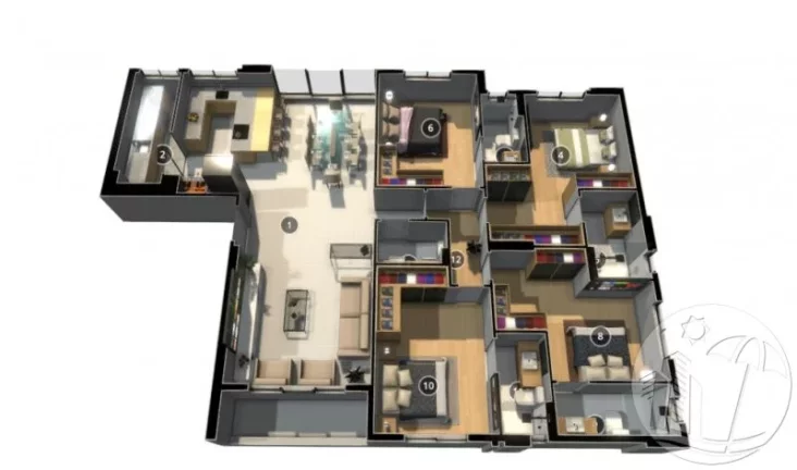 Imagem Apartamento 4 Suítes a 50 metros da Av. Brasil no centro de