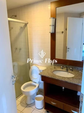 Imagem Flat disponível para locação no Mercure São Paulo Moema Times Square Hotel, com 58m², 2 dormitórios e 1 vaga
