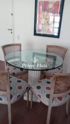 Imagem Flat disponível para venda no Madison Plaza Service no Jardim Paulista, com 35m², 1 dormitório e 1 vaga