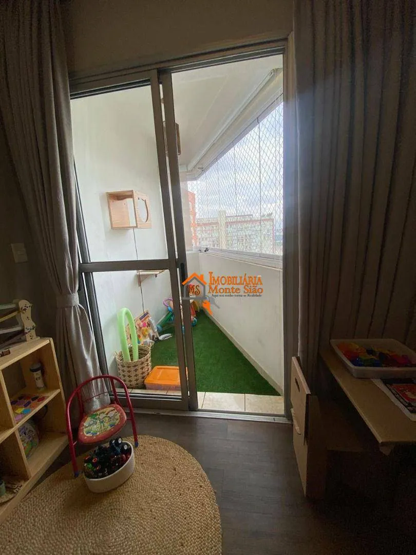 Imagem Apartamento com 4 dormitórios para alugar, 130 m² por R$ 4.656,00/mês - Vila Augusta - Guarulhos/SP