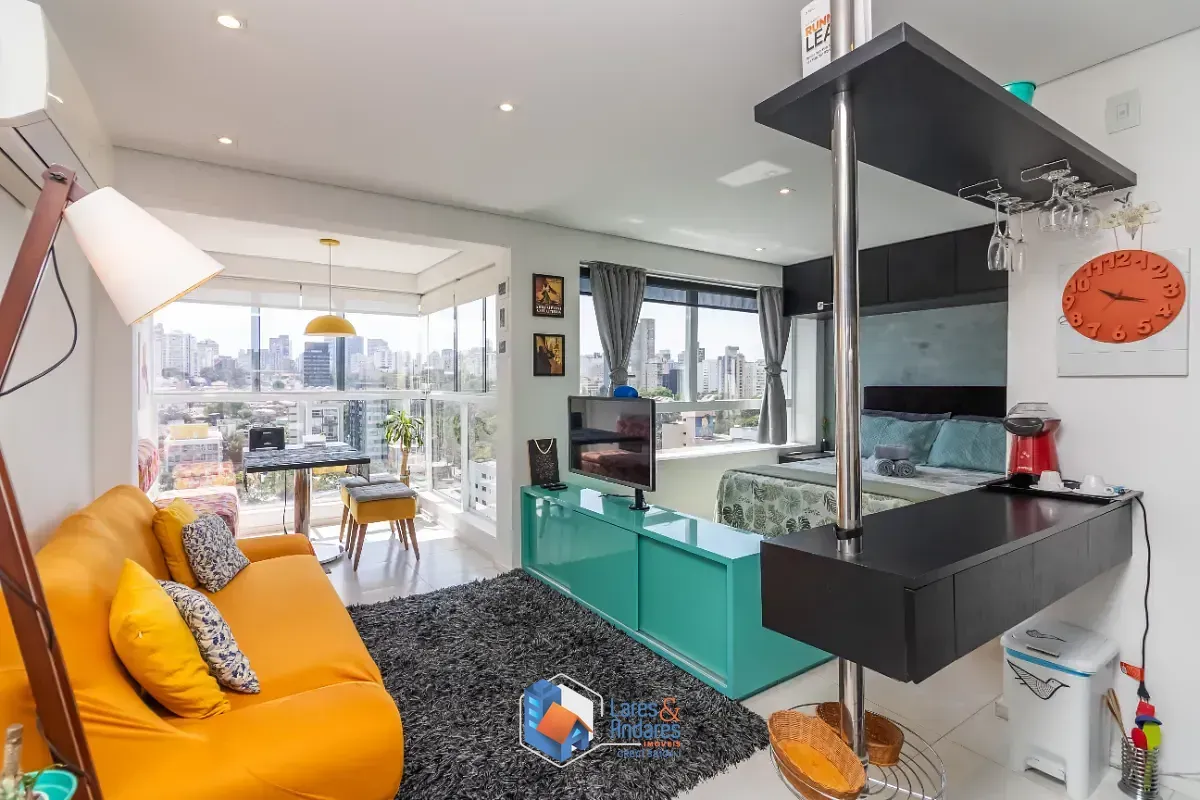 Foto do imóvel Studio para venda em Pinheiros com 1 quarto, sendo 1 suíte, 29m² em Rua Fradique Coutinho