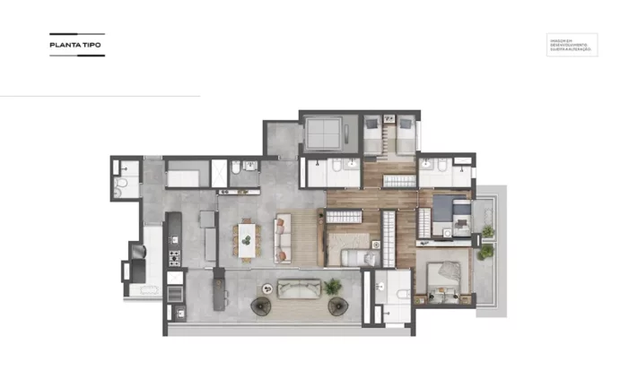 Imagem MARQUISE VILA MARIANA - EVEN - Apto 146m², fácil acesso ao Parque Ibirapuera e à Avenida Paulista!