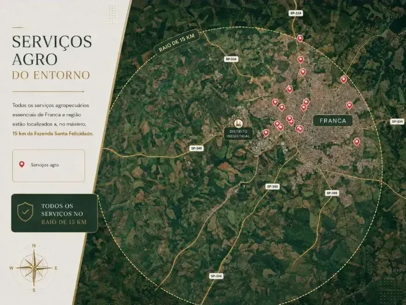 Imagem Fazenda à Venda, 232 HA em Zona Rural - Franca