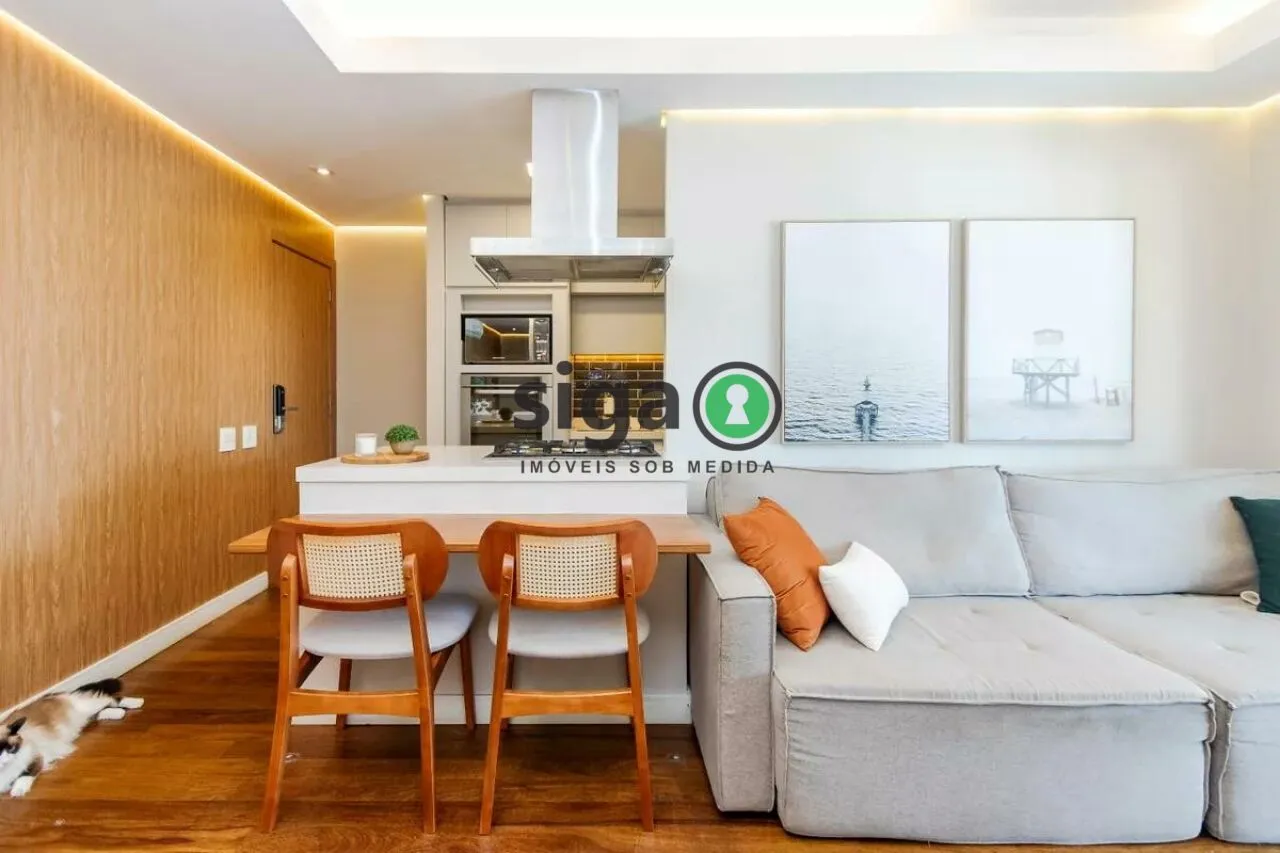 Imagem Apartamento no Jardim das Acacias de 2 Quartos com 2 Vagas - 73m² à Venda.