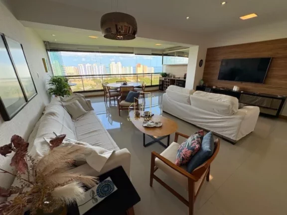 Imagem Aluguel Apartamento Mobiliado Alto Padrão | Vista Mar | Colina A Patamares