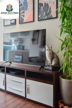 Imagem Apartamento à Venda Em Santo Amaro Com 2 Dormitórios Sendo 1 Suíte e 2 Vagas